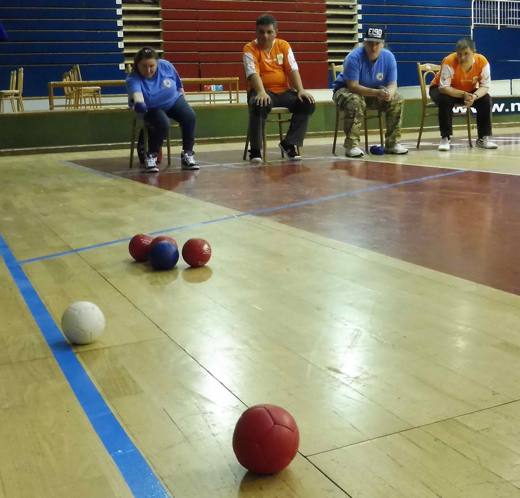 Krajský turnaj v integrovanej boccii párov Ružomberok 2016