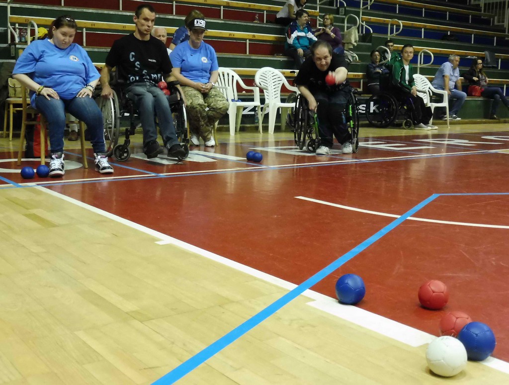 Krajský turnaj v integrovanej boccii párov Ružomberok 2016