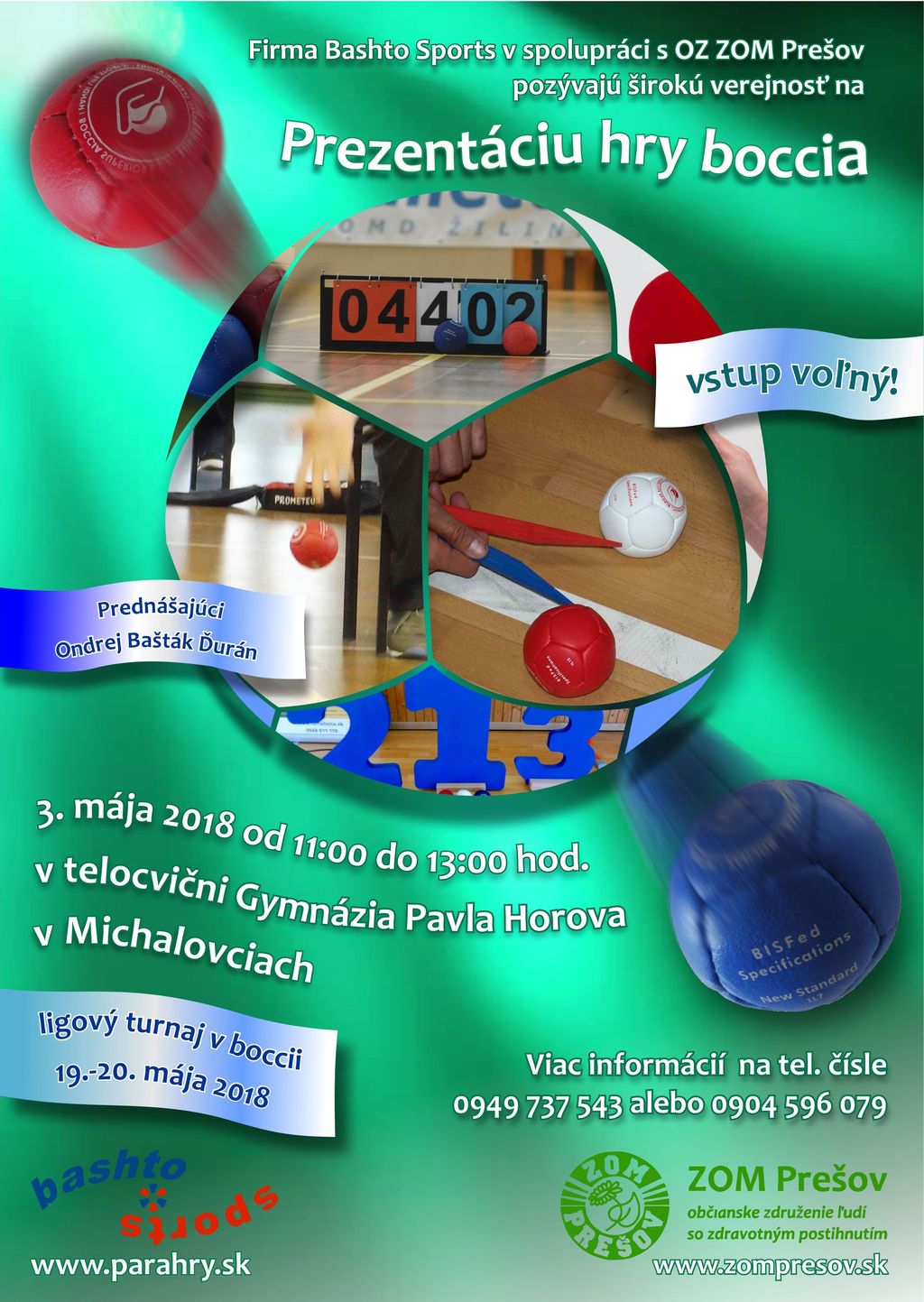 Prezentácia Boccie Michalovce