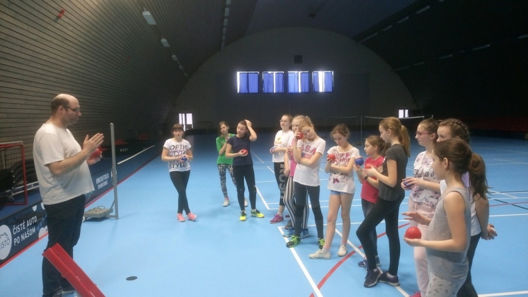 Prezent&aacute;cia hry boccia v Kežmarku