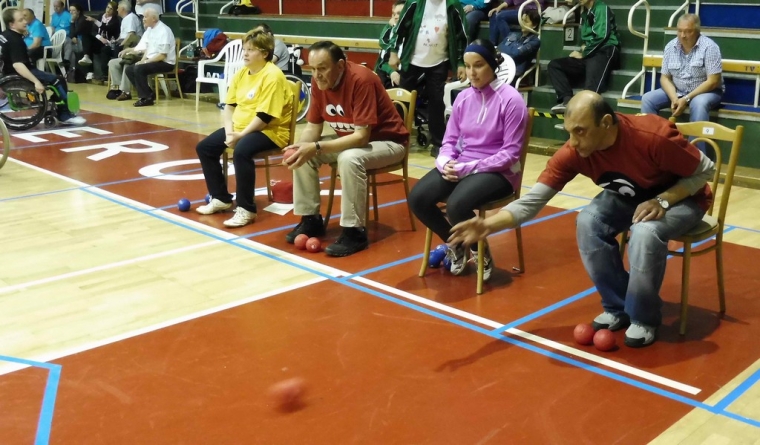 Krajsk&yacute; turnaj v integrovanej boccii p&aacute;rov Ružomberok 2016