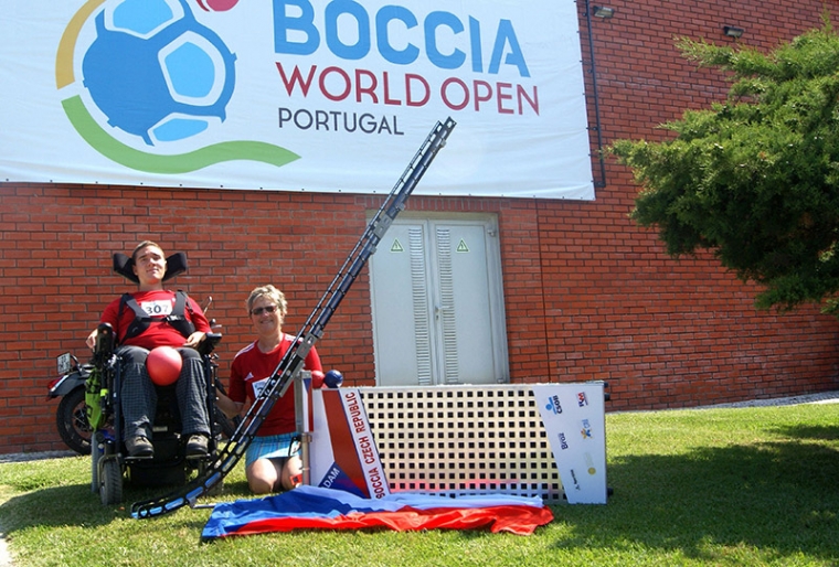 Rozhovor s Adamom Pe&scaron;kom z českej boccia prezent&aacute;cie