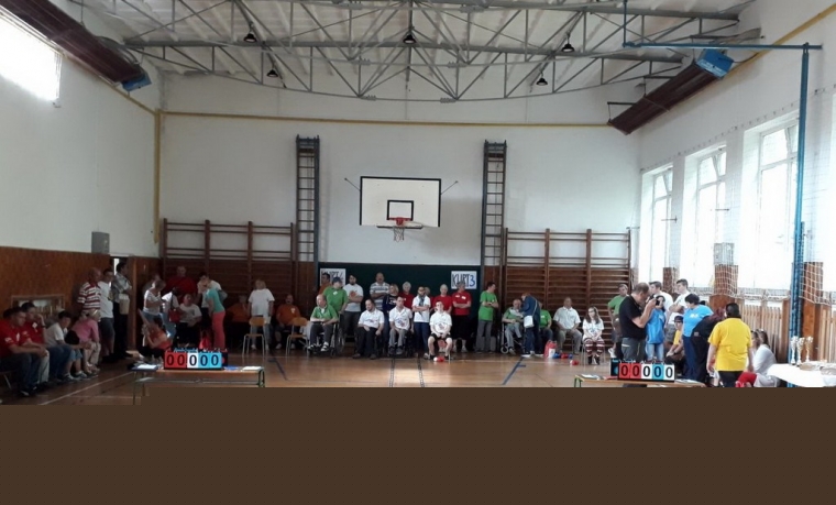 Regional tournament in integrated boccia of couples Doln&yacute; Kub&iacute;n 2018