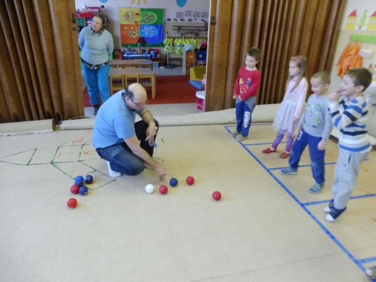 Prezent&aacute;cia hry boccia v Gemerskej Polome