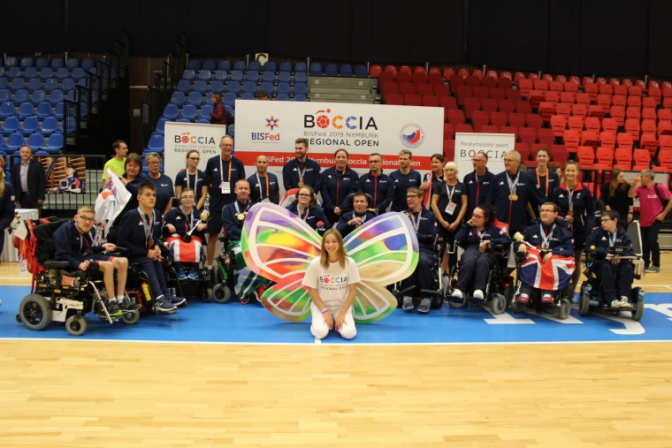 Medzin&aacute;rodn&yacute; kvalifikačn&yacute; turnaj BISFed 2019 Nymburk Boccia Regional Open